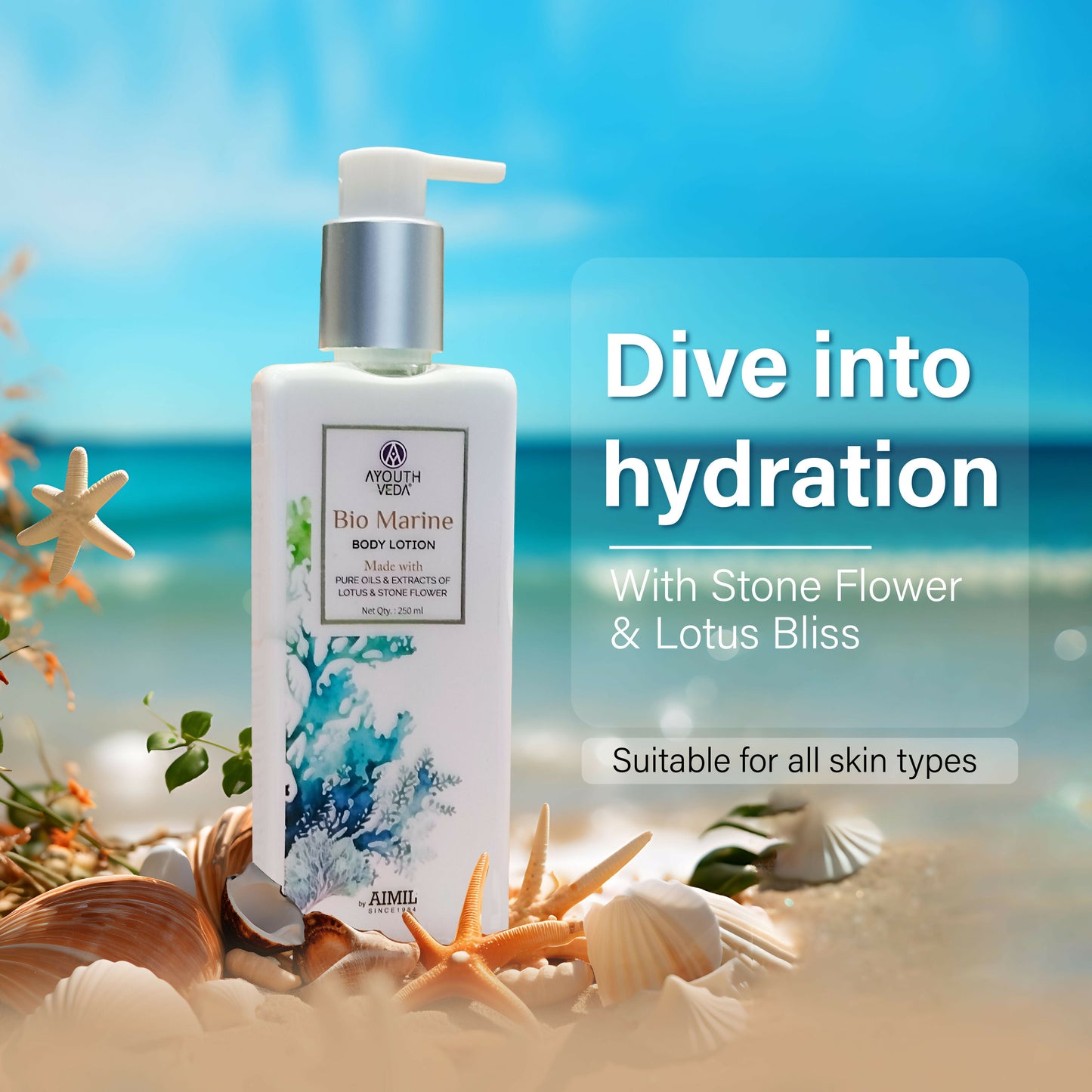 Ayouthveda Bio Marine Body Lotion