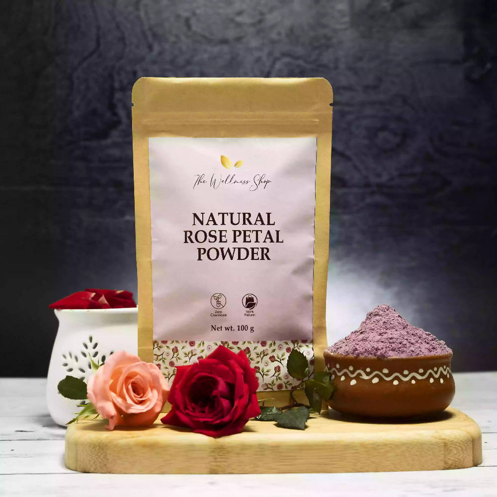 The Wellness Shop Natural Rose Petal Powder - Drmedicart