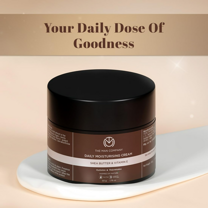 The Man Company Non-Sticky Daily Moisturizing Cream For Dry Skin