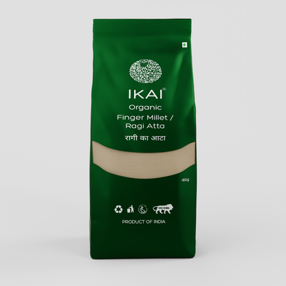 IKAI Organic Finger Millet/Ragi Atta