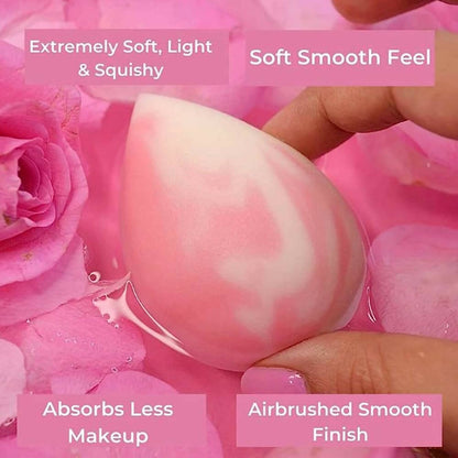 Praush (Formerly Plume) Celestial Super Soft Makeup Sponge - Pink