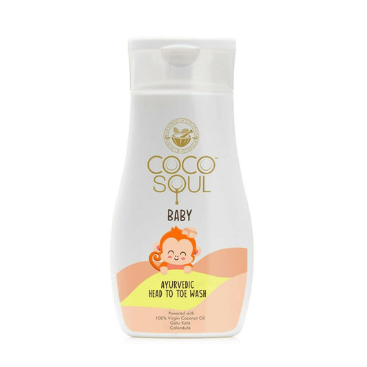 Buy Coco Soul Baby Ayurvedic Head to Toe Wash from DrMediCart, Ship from India to USA