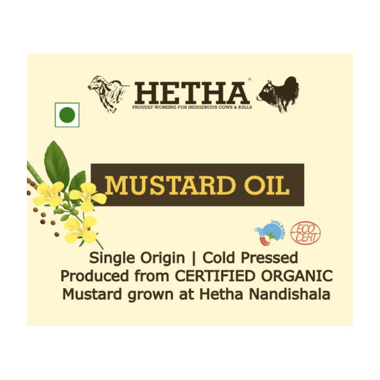 Buy Hetha Mustard Oil - Single Origin Cold Pressed from DrMediCart, Ship from India to USA