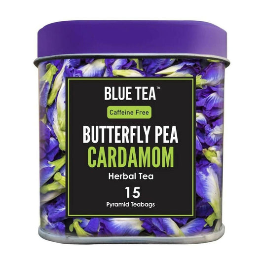 Buy Blue Tea Butterfly Pea Cardamom Herbal Tea Bags from DrMediCart, Ship from India to USA
