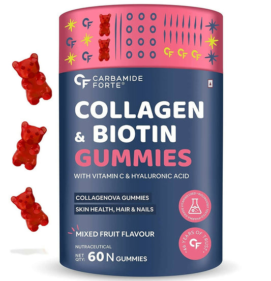 Buy Carbamide Forte Collagen & Biotin Gummies from DrMediCart, Ship from India to USA