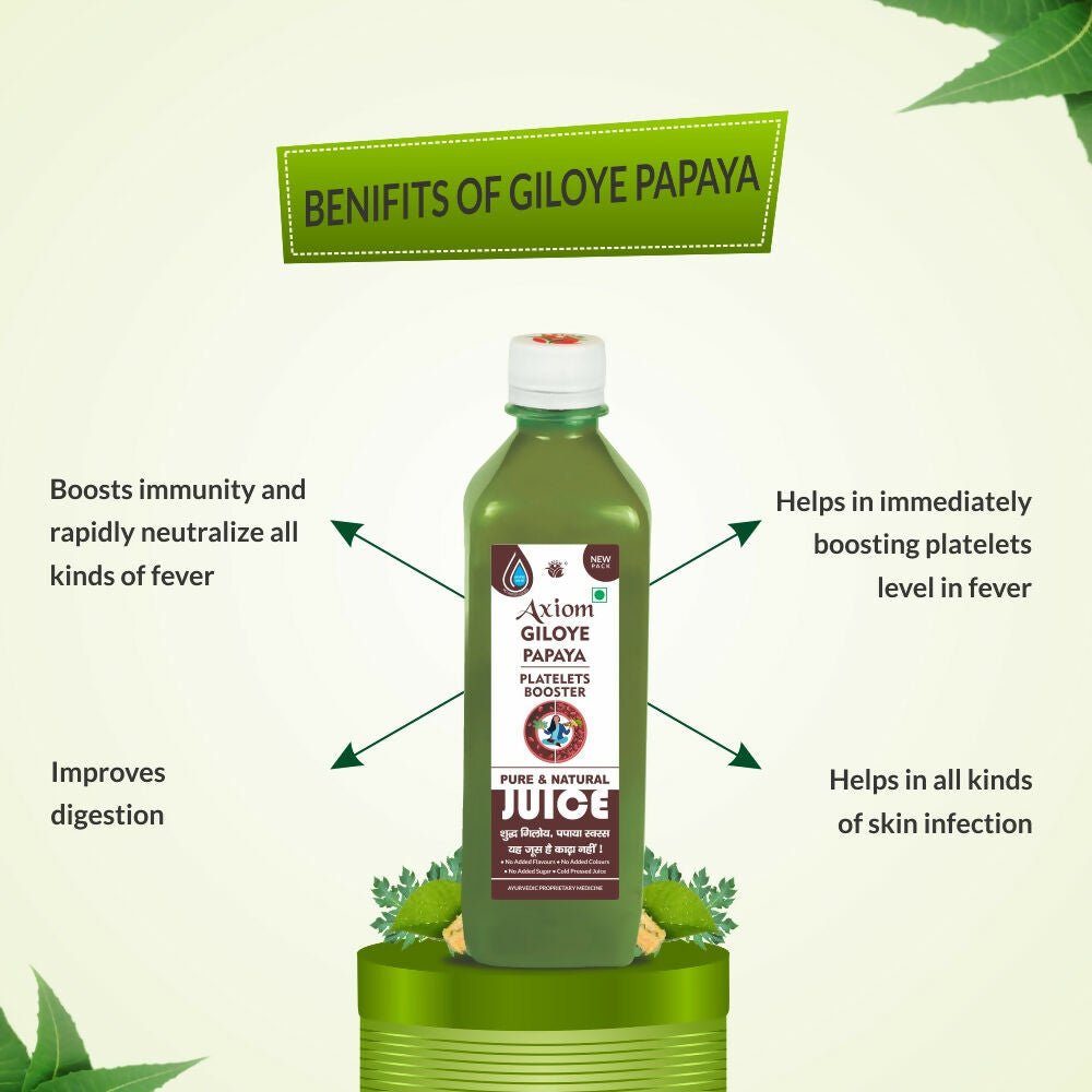 Axiom Ayurveda Giloye Papaya Juice