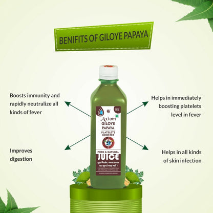 Axiom Ayurveda Giloye Papaya Juice