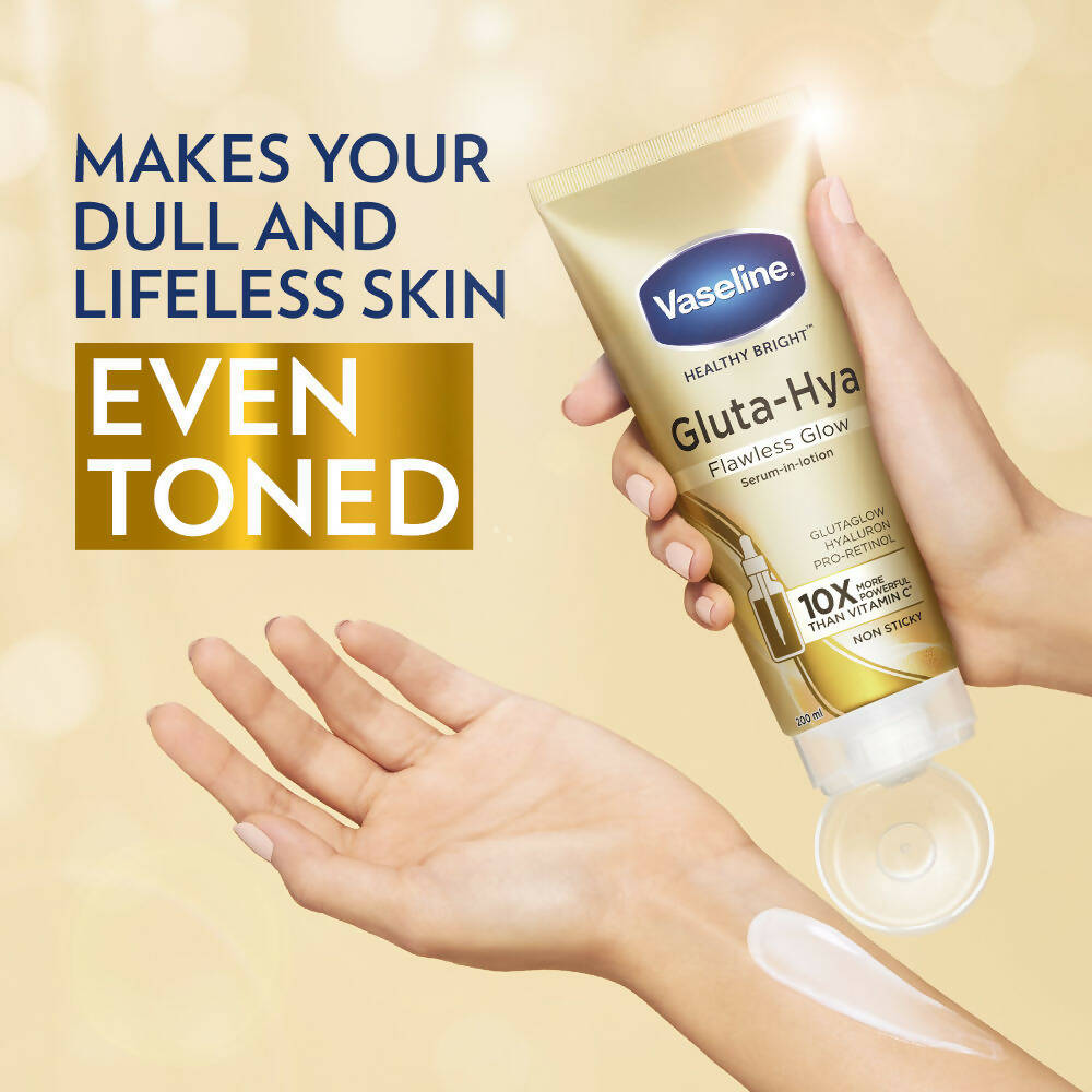 Vaseline Gluta-Hya Flawless Glow Serum-In-Lotion - Drmedicart
