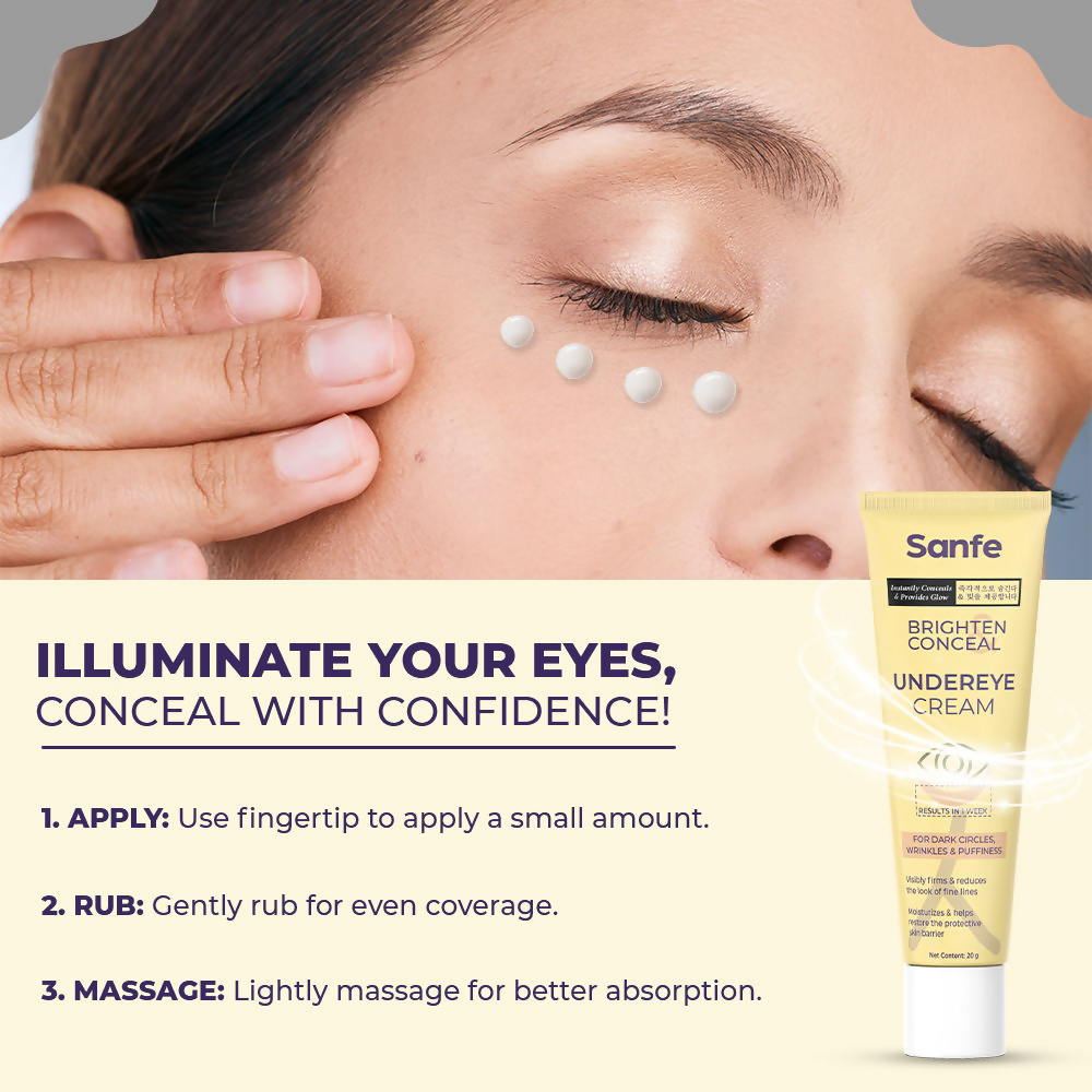 Sanfe Brighten & Conceal Under Eye Cream