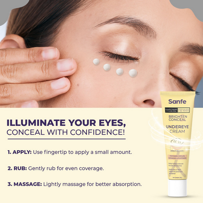 Sanfe Brighten & Conceal Under Eye Cream