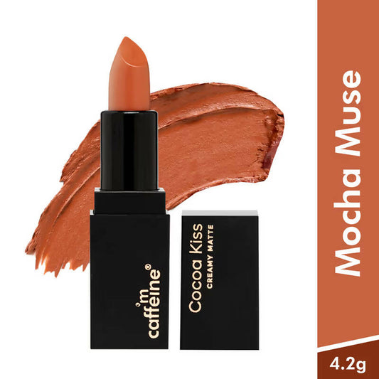 Buy mCaffeine Cocoa Kiss Creamy Matte Lipstick - Mocha Muse from DrMediCart, Ship from India to USA