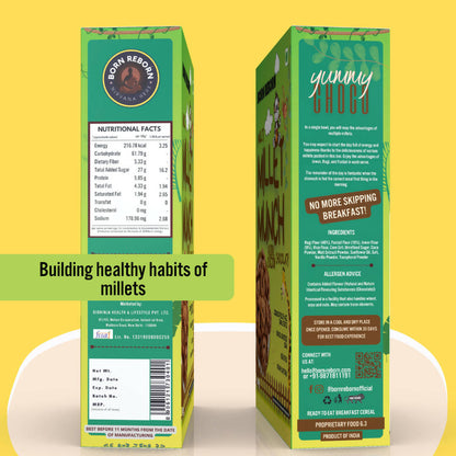 Born Reborn Chocolate Millet Munch - Animal Kingdom