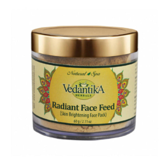 Buy Vedantika Herbals Radiant Face Feed (Skin Brightening Face Pack) from DrMediCart, Ship from India to USA