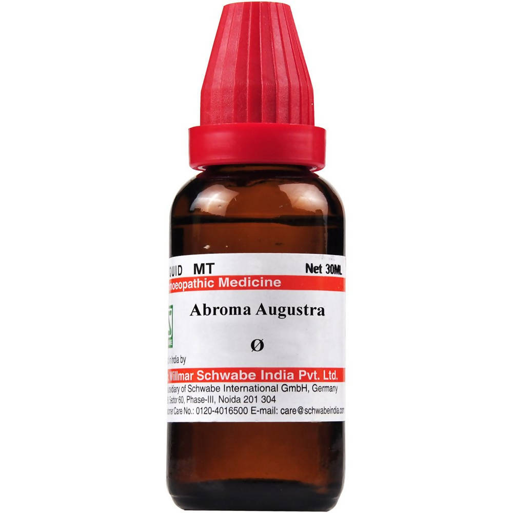 Buy Dr. Willmar Schwabe India Abroma Augusta Mother Tincture Q from DrMediCart, Ship from India to USA