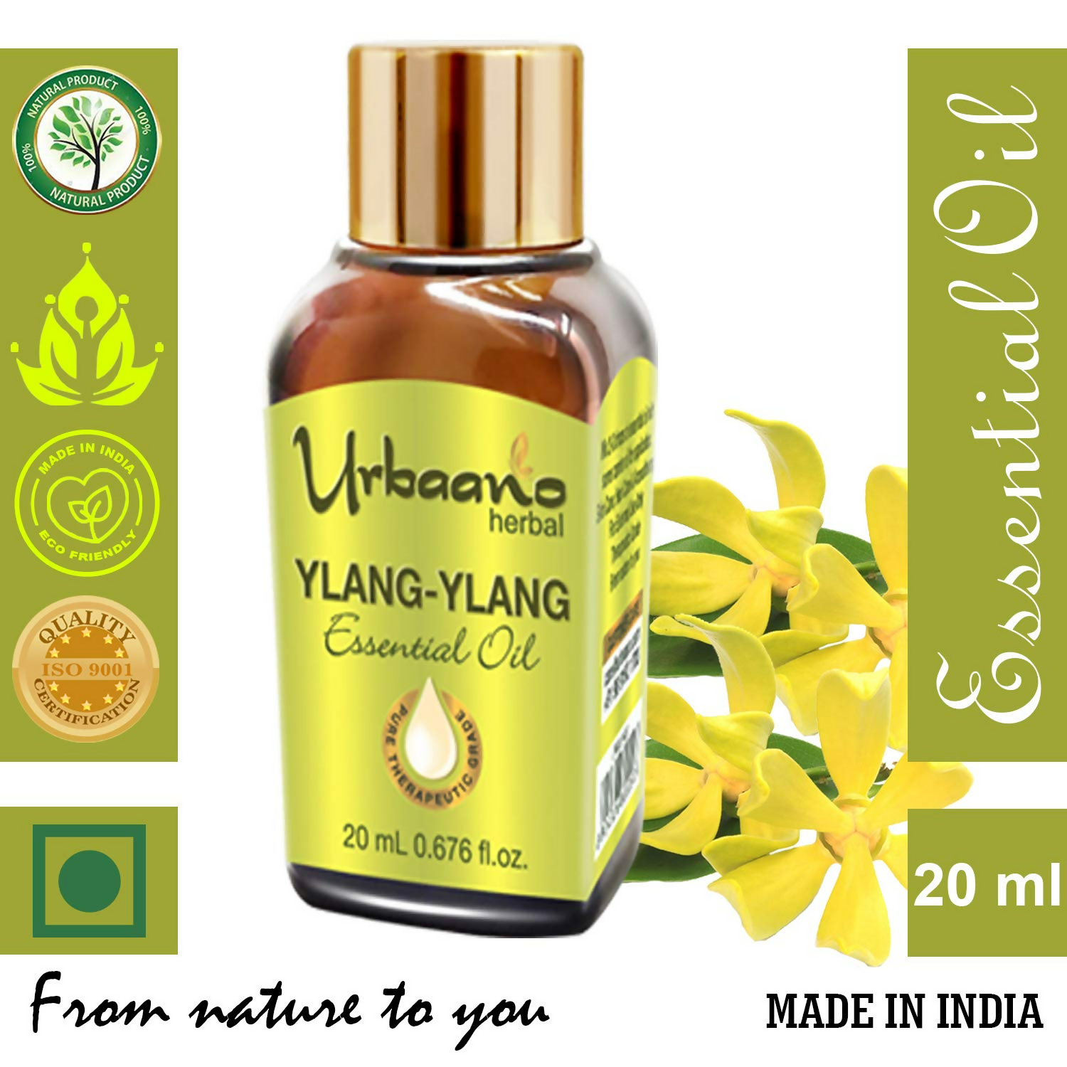 Urbaano Herbal Ylang Ylang Essential Oil