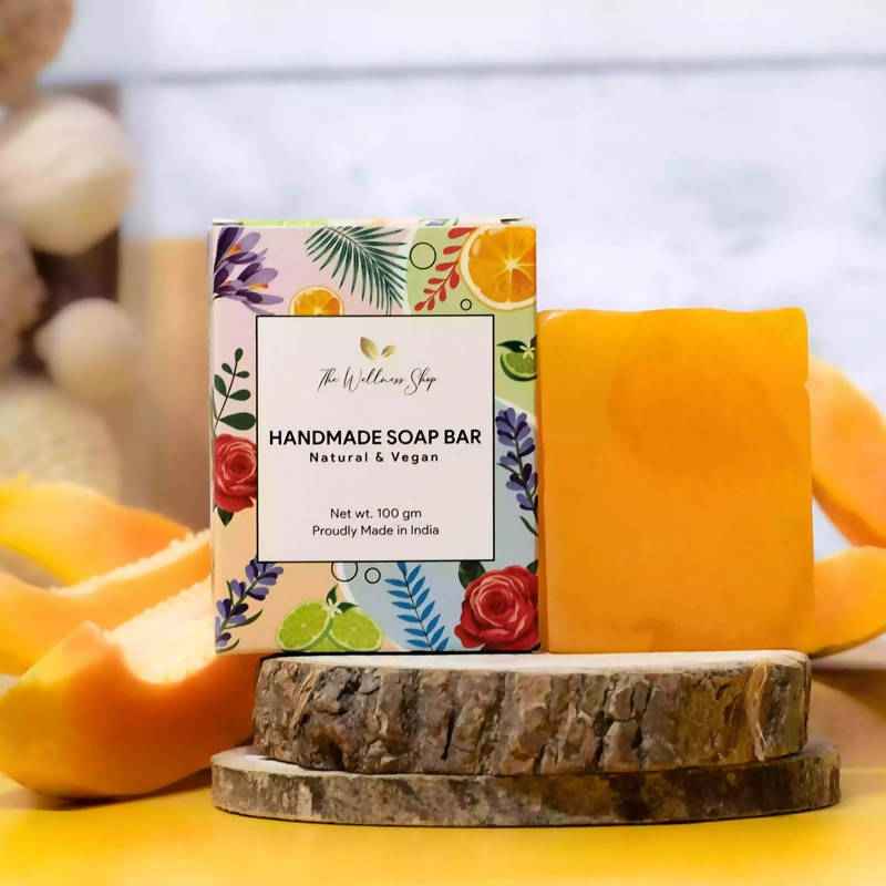 The Wellness Shop Skin Brightening Papaya Handmade Soap