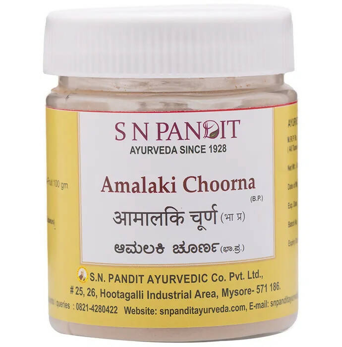 S N Pandit Ayurveda Amalaki Choorna