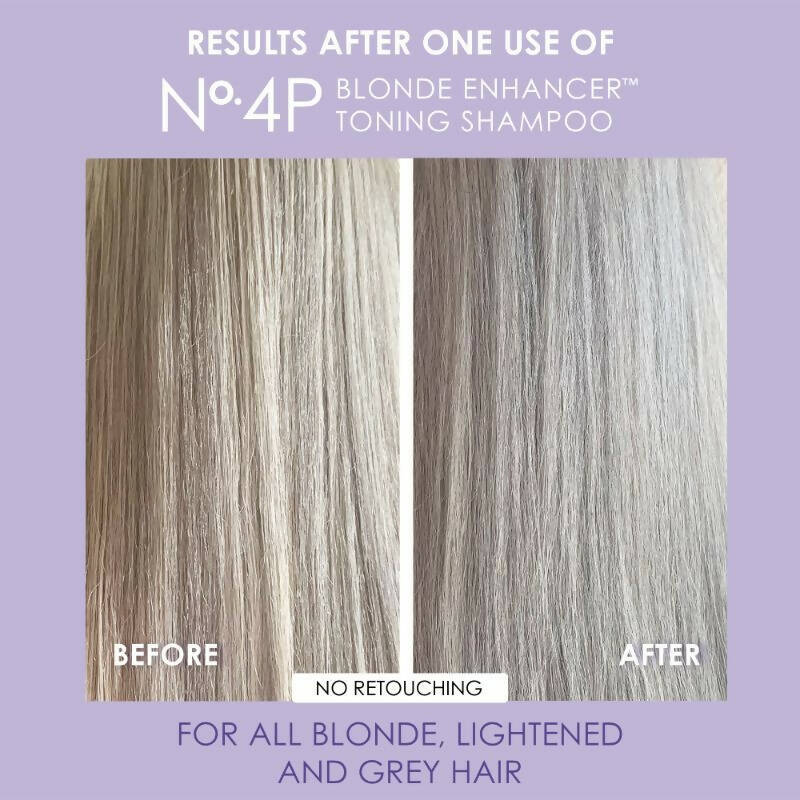 Olaplex No. 4P Blonde Enhancer Purple Toning Shampoo
