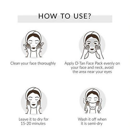 Kaina D-Tan Face Pack