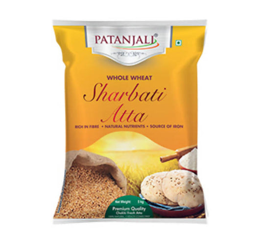 Buy Patanjali Whole Wheat Sharbati Atta from DrMediCart, Ship from India to USA
