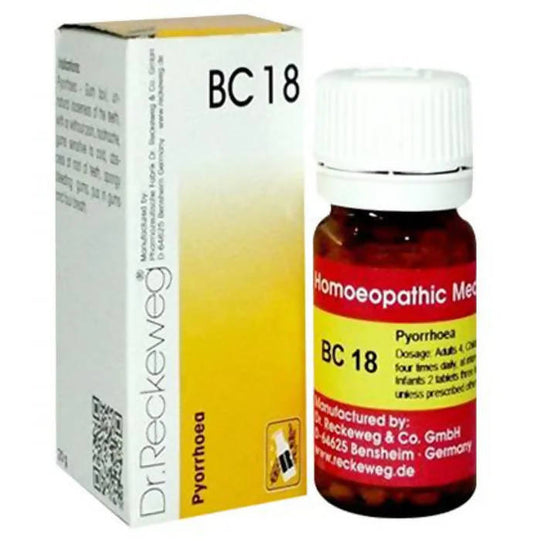 Buy Dr. Reckeweg Bio Combination 18 (BC 18) Tablets from DrMediCart, Ship from India to USA
