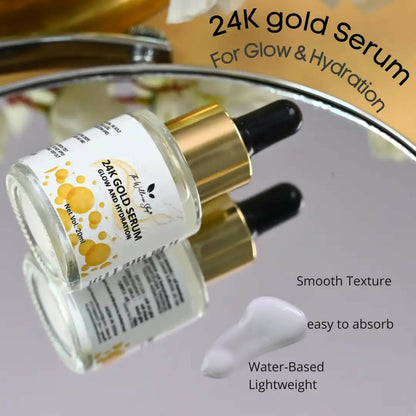 The Wellness Shop 24k Gold Serum for Glow and Hydration - Drmedicart