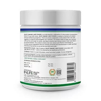 Inlife Immune Care Powder Vanilla Flavour