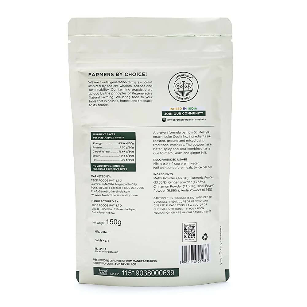 Two Brothers Organic Farms Daily Diabetes Powder