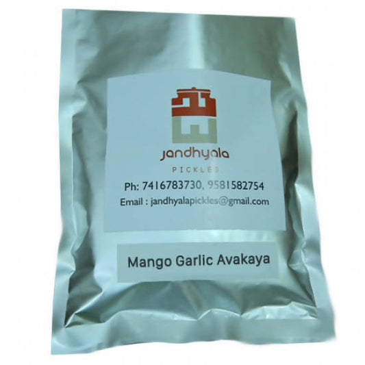 Buy Jandhyala Pickles Mango Garlic Avakaya from DrMediCart, Ship from India to USA
