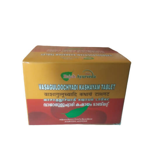 Rajah Ayurveda Vasaguloochyadi Kashyam Tablets