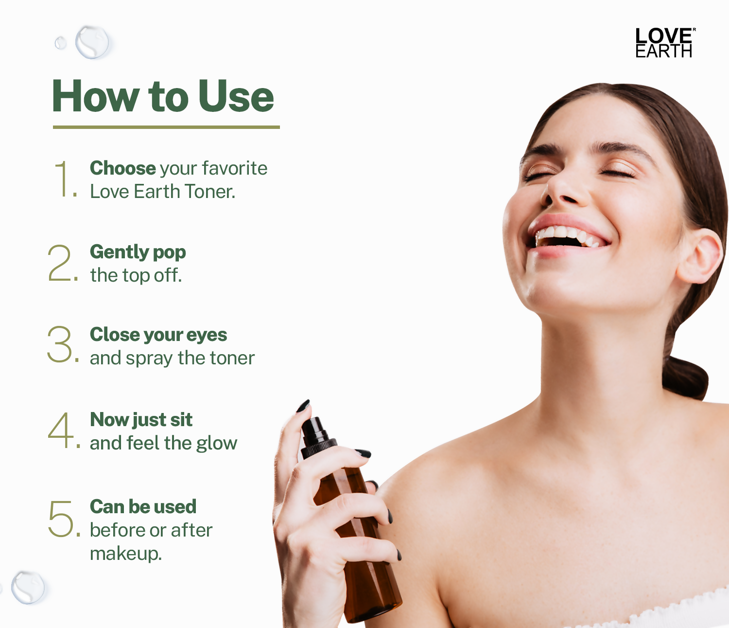 Love Earth Rajni Gandha Toner Face Mist