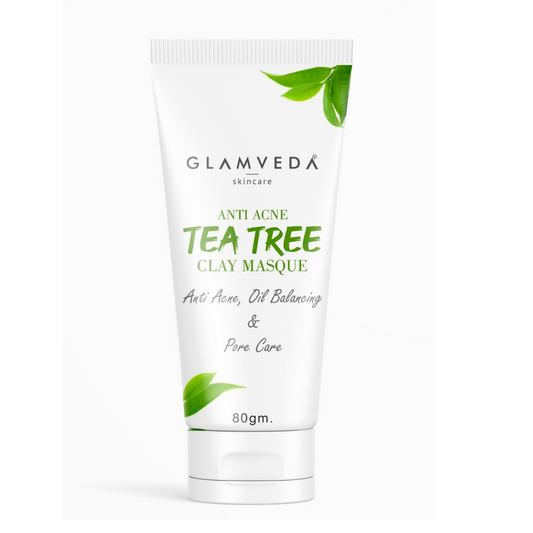Glamveda Tea Tree Anti Acne Mud Mask - DrMediCart