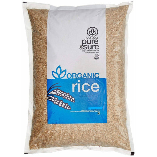 Buy Pure & Sure Organic Brown Basmati Rice from DrMediCart, Ship from India to USA