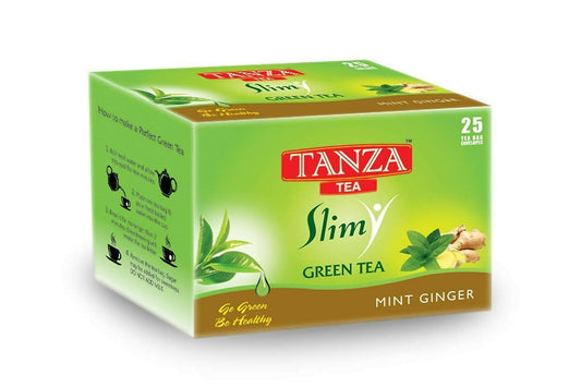 Buy Tanza Tea Slim Green Tea Bags Mint Ginger from DrMediCart