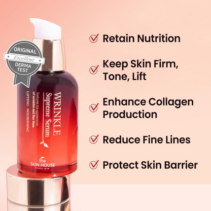 The Skin House since 1979 Wrinkle Supreme Serum