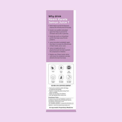 Four Seasons Neem Karela Jamun Juice