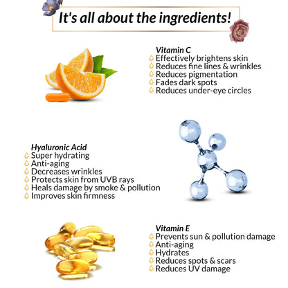 Matra Vitamin C Ultra Glow Serum Helps Lightening Complexion & Delays Aging