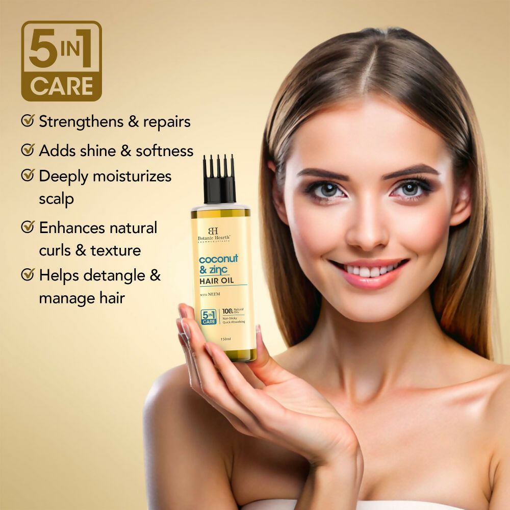 Botanic Hearth Coconut & Zinc Hair Oil