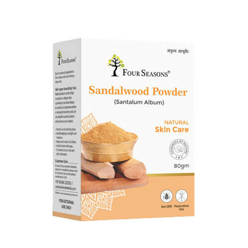 Buy Four Seasons Sandalwood Face Pack Powder from DrMediCart, Ship from India to USA