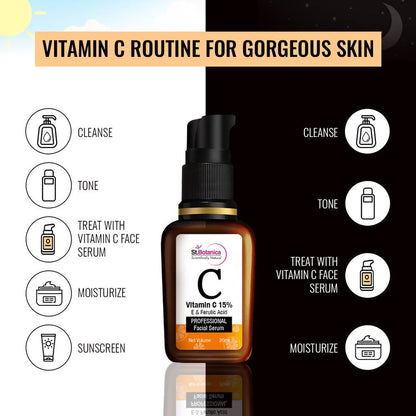 St.Botanica Vitamin C 15% E & Ferulic Acid Professional Facial Serum