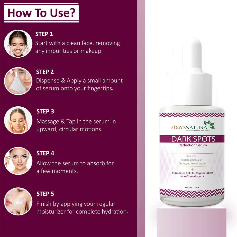 7 Days Dark Spot Reduction Serum