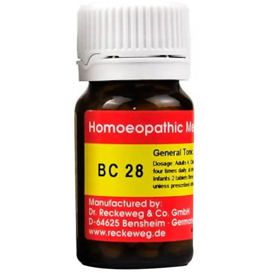 Buy Dr. Reckeweg Bio Combination 28 (BC 28) Tablets from DrMediCart, Ship from India to USA