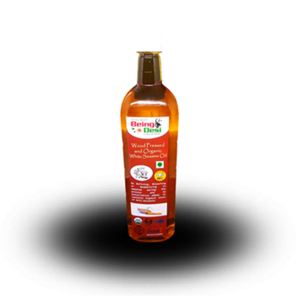 Being Desi Organic Wood pressed White Sesame Oil