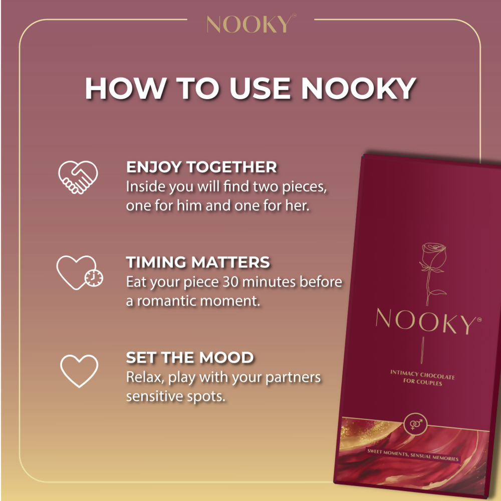 Nooky Mood Enhancing Chocolate For Men & Women