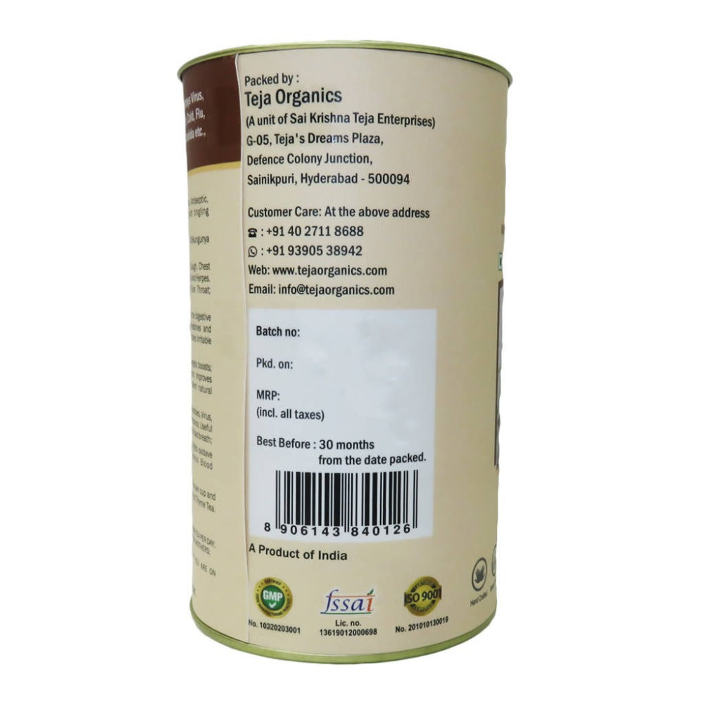 Teja Organics Thyme Tea - Drmedicart