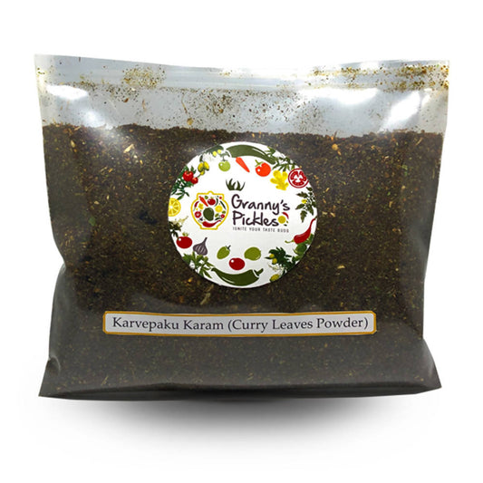 Buy Granny's Pickles Karvepaku Karam from DrMediCart, Ship from India to USA