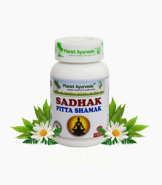 Planet Ayurveda Sadhak Pitta Shamak Capsules