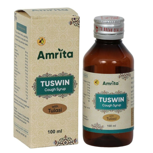 Amrita Tuswin Cough Syrup With Tulasi