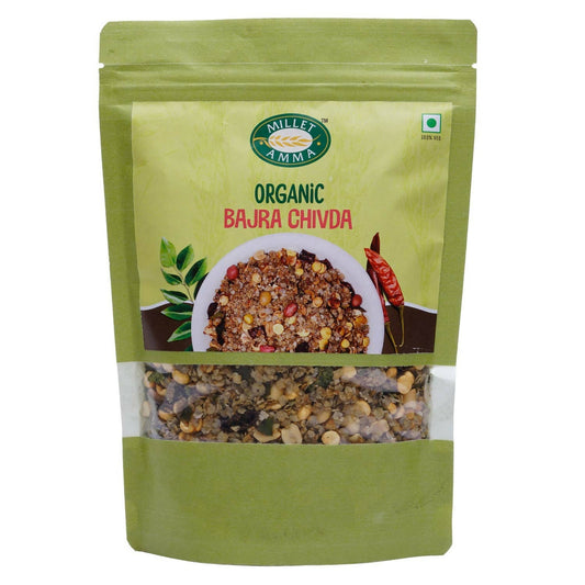 Buy Millet Amma Organic Bajra Chivda Namkeen from DrMediCart, Ship from India to USA