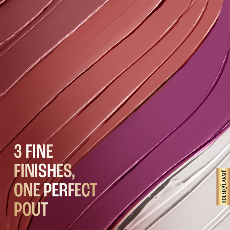 Lakme Ultimate Glam 4 In 1 Lip Stack  - Pink Vibe Only
